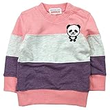 【秋冬春対応】 GARACH(ギャラッチ) 裏毛切替パンダトレーナー 95cm /Pk NO.AH-1631606