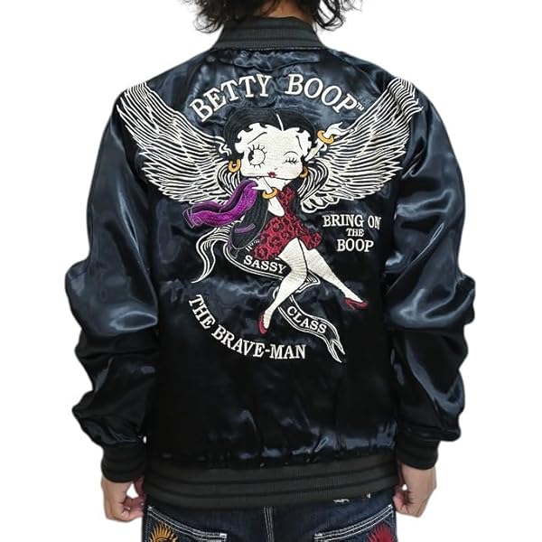 Amazon | [ブレイブマン] ベティブープ コラボ ジャケット 防風・撥水