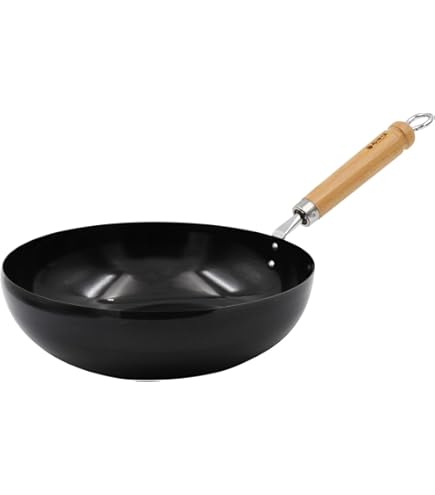 Amazon.co.jp: 堺刀司 スチールテック 鉄製 炒め鍋 24cm : ホーム
