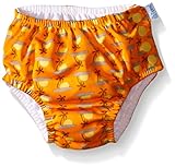 アイプレイ iplay オムツ機能付 水遊び用パンツ スイムダイパー スイミングパンツ 男の子 M:12ヶ月 OrangeSunsetGeo