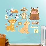 Fathead Disney Lion King Kids Collection Vinyl Decals [並行輸入品]