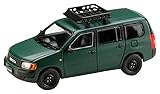 HJ64 1/64 トヨタ プロボックス カスタムバージョン マットグリーン 完成品