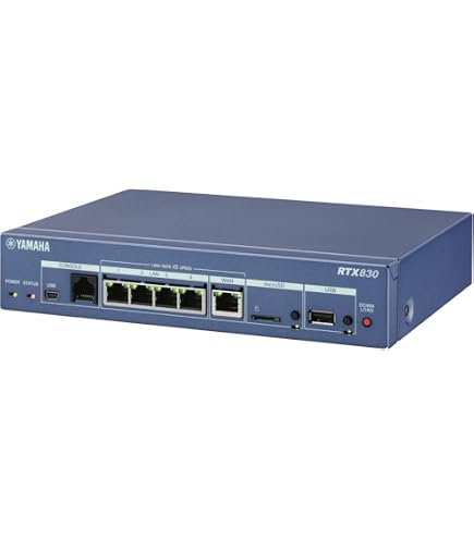 YAMAHA RTX1210 有線LANルーター(NTT) RTX1210（ヤマハ株式会社様 