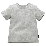西松屋 天竺無地ベーシックカラー半袖Tシャツ 【80cm・90cm・95cm】　80　グレー
