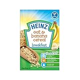 Heinz Breakfast Oat & Banana Cereal for Babies 7mth+ (120g) ハインツ朝食オート麦と赤ちゃんのためのバナナ穀物は+ （ 120グラム） 7Mt