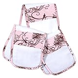 ベベオレ Bebe au Lait バープクロス ゲップ布 コットン100% よだれ拭き 1箱3枚入り パフェ Parfait