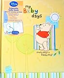 Disney Winnie The Pooh My Baby days Every day is a Happy Day! Baby Memory Book for Baby's first Year