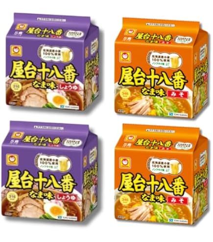 Amazon.co.jp: 東洋水産 マルちゃん 屋台十八番 なま味しょうゆ 5食