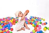 50個カラフルなベビーキッド子供幼児ソフトプラスチックOcean Fun Ball Swim Ball Pit Toys Assortedボールゲームセットトイギフト – ランダム色