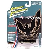 JOHNNY LIGHTNING 1/64 MUSCLE CARS USA 2025 RELEASE 1 1987 PONTIAC FIREBIRD GTA (BLACK) ジョニーライトニング 1:64スケール - 1987 ポンティアック・ファイアバード (ブラック) JLMC034B-05 [並行輸入品]