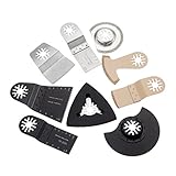 9個点セット ブレード カットソー マルチツール用 替刃 先端工具 プラスチックや木材などに適用