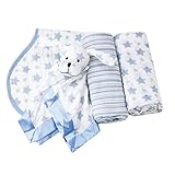 エイデンアンドアネイ / Aden+Anais　NewBorn GiftSet (カラー：prince charming) [並行輸入品]