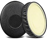 SOULWIT イヤーパッド イヤークッション Sennheiser HD239 HD238 HD231 HD229 HD228 HD220 HD219 HD218 用 ヘッドホン パッド ゼンハイザー 用 交換パッド ノイズアイソレーションフォーム - ブラック