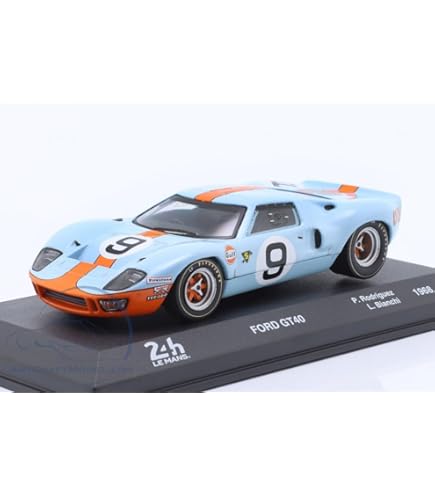 京商　Ford GT40 1/43 ジェフフォードGT40ミニカー ルマン69 Amazon | ドイツレベル 1/24 フォード GT40 ルマン1968 (リミテッド