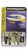 Platinum Tools 106193C RJ45 Cat6A 10 Gig Shielded Connector with Liner, 10-Pack [並行輸入品]