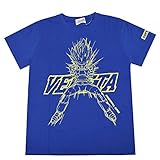 ドラゴンボール超 スーパー 孫悟空 ベジータ スーパーサイヤ人 ゴッド 半袖Tシャツ 子供用 キッズ ジュニア fo-ht07 150 K柄
