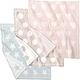 【ベアフットドリームス】#531 ドリームレシービングブランケット アクア/ホワイト[正規輸入品]