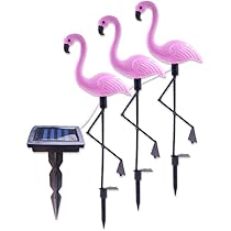 Amazon.co.jp: ledmomo 3点セット フラミンゴガーデンライト