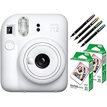 Amazon.co.jp: Fujifilm Instax Mini 12 Instant Camera (Cay White