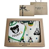 ダブルB(MIKIHOUSE DOUBLE.B) ショートオールセット(70ｃｍ・白) (リボンラッピング包装済)