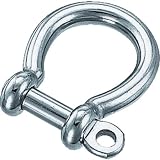 TRUSCO(トラスコ) オタフクシャックル ステンレス製 D寸法8mm (1個=1袋) TOS-8