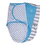 スワドルミー Swaddle Me おくるみ SWADDLEME COTTON KNIT 3 PK コットン ベビー アフガン S/Mサイズ 3枚セット 54180 Stars & Stripes サ
