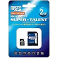 SuperTalent microSDカード 2GB ST02MSDA