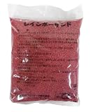 大和プラスチック レインボーサンド 1㎏ 小粒 赤