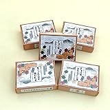 小倉百人一首きまり字五色二十人一首取札 5個組