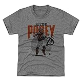 500レベルBuster Posey San Francisco野球ユースシャツ – Buster Posey Rise Kids Medium (8Y) グレイ