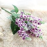 inverleeフェイク花ヒヤシンスウェディングホーム人工シルクブーケアジサイ装飾