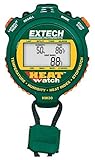 Extech HW30 Combination Humidity, Heat Index, and Temperature Meter; Stopwatch, Time Clock, and Cale