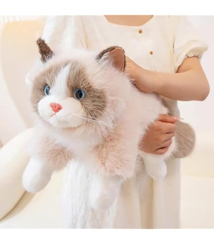 Amazon.co.jp: 【dokidoki】猫 クッション 抱き枕 ぬいぐるみ ふわふわ