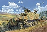 プラッツ 1/35 第二次世界大戦 ドイツ軍 Sd.Kfz.251/21 Ausf.D ハーフトラック 対空自走砲型 プラモデル DR6217
