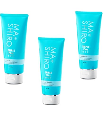 フェイストリートメント　エクストラリッチ　トリプルプラス Amazon.co.jp: マシロ トリプルプラス フェイストリートメント 200g