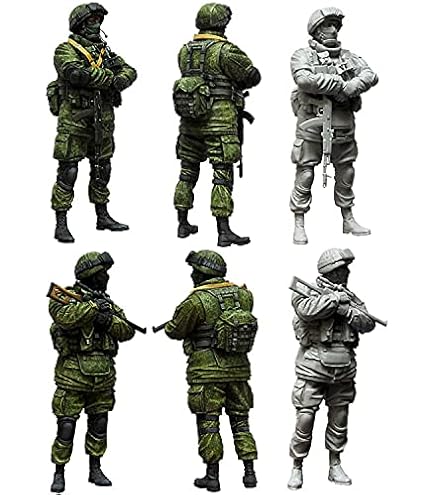 Amazon | ズベズダ 1/35 現用ロシア歩兵セット プラモデル