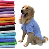 24HOURS Tシャツ 綿100% 無地 日替わり シンプル コットン 大型犬用 KM045TS-BIG 首回り(38-52cm) 胸囲(64-86cm) 3XL L : パープル