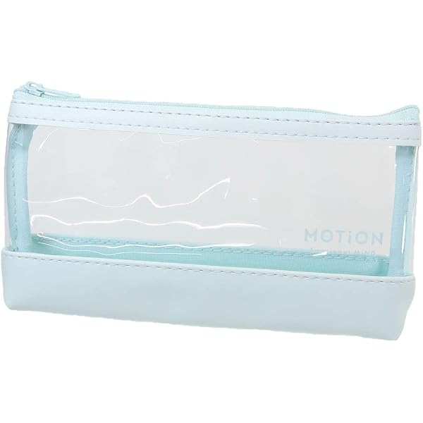 Amazon.co.jp: MOTiON[ペンケース]クリアフラットペンポーチ