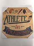 Oopsy Daisy Too Athlete in Training Birch Print 16" X 16". [並行輸入品]