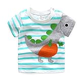 【SEBLES】ベビー 赤ちゃん 男の子 女の子 ユニセックス 半袖 Tシャツ プリント カラフル キャラクター ロゴ 春 夏 ラウンドネック コットン 綿 ナチュラル キッズ(タイプF,130cm)