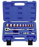 KT Pro Tools A3004SR 3/8" Drive 12-Point Socket Set [並行輸入品]