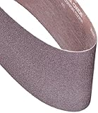 Norton 78072727986 BenchStand Abrasive Belt, Cotton Fiber Backing, Aluminum Oxide, 48 Length x 6 Wid
