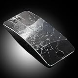 iPhone5S/5C/5用　強化ガラス　GLASS-M/硬度９H　カッターでも傷つかない　Omix限定モデル　アルミホームボタン付　日本語マニュアル付属