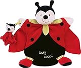 Doudou et Compagnie Puppet Ladybird and Baby by Doudou et Compagnie