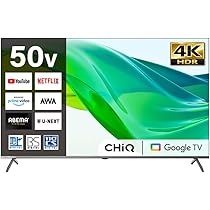 Amazon | スマートテレビ 50型 Googleテレビ 50インチ HDR対応