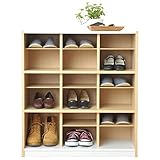 アビライト 日本製 スリッパシューズラック3列3段 幅81.8高さ90 PLN-16