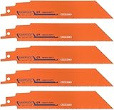 Bahco 3840-150-14-HST-5P 14 TPI Bimetal Recip-Heavy Duty, 6-Inch, 5-Pack [並行輸入品]