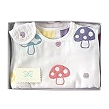 Hoppetta champignon 6重ガーゼスリーパー ギフトセット (ベビーサイズ) 18111037