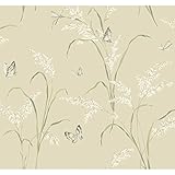 York Wallcoveringsブラックandホワイトギンガム壁紙メモ型サンプル Wallpaper AB1814 1