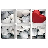 TOOGOO ( R ) Peel and Stick非スリップPVC BathtubステッカーBathtubアップリケ浴槽デカール、ストーンラブハート